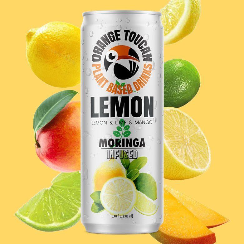 Lemon, Lime & Mango Moringa Refreshment - 12 cans